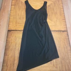 Byer Too! Black Asymmetrical Dress